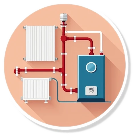 Central Heating System Volume Calculator
